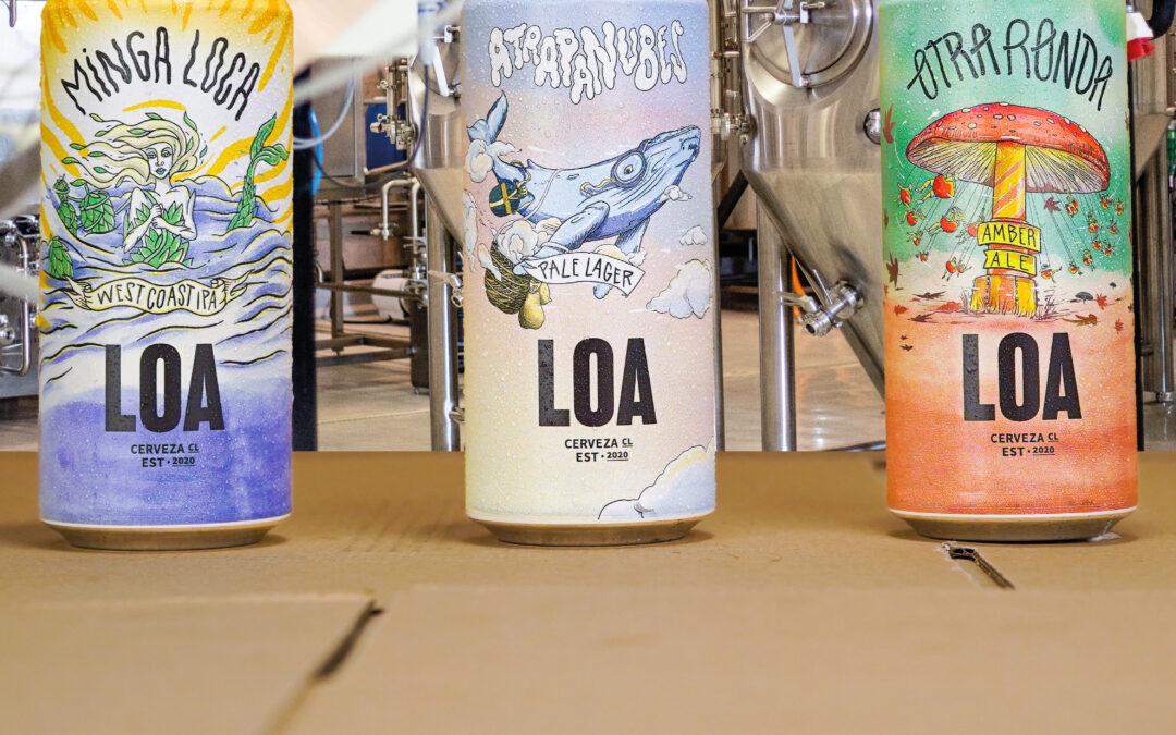 «La sustentabilidad no es una ventaja, sino la base de todo»: Cervecería LOA se convierte en la primera del país en contar con latas con impresión digital, que son 100% e infinitamente reciclables
